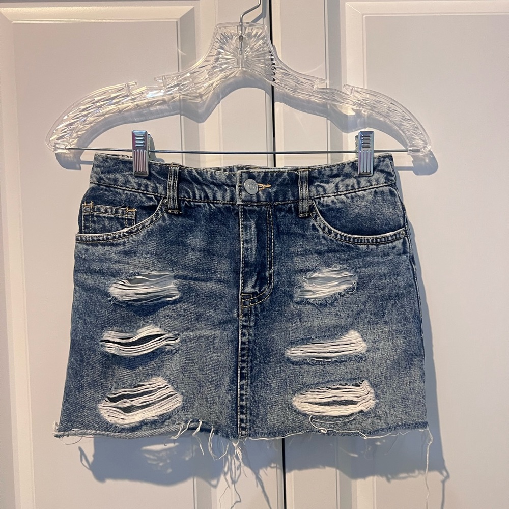 H&M Divided Denim Skirt Size 2